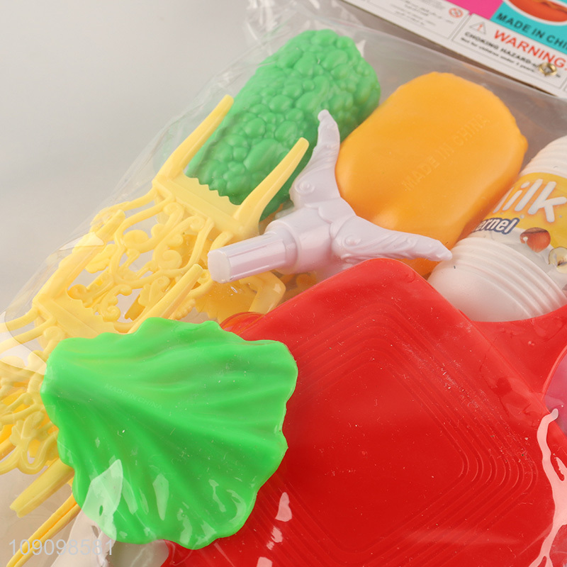 New Arrival 24PCS Kids Kitchen Toy Accessories Toddlers Cooking Playset