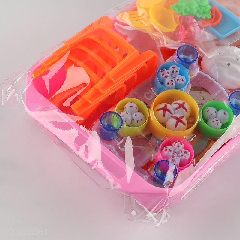 High Quality 22PCS Kids Pretend Play Toy Plastic Kitchen Playset Toy for Toddlers