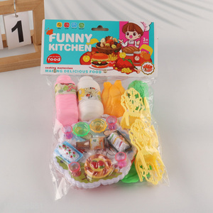New Arrival 24PCS Kids Kitchen Toy Accessories Toddlers Cooking Playset