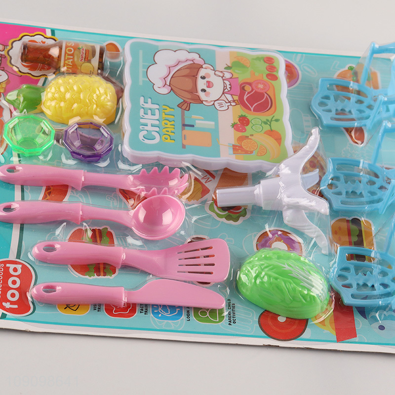 Wholesale 14PCS Kids Toddlers Kitchen Playset Prentend Play Kitchen Toys