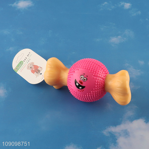 Factory Supply Squeaky Dog Toy Dog Chew Toy Teeth Cleaning Toy