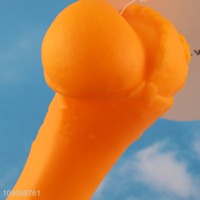 New Product Squeaky Dog Toy Indestructible Bone Shaped Dog Chew Toy