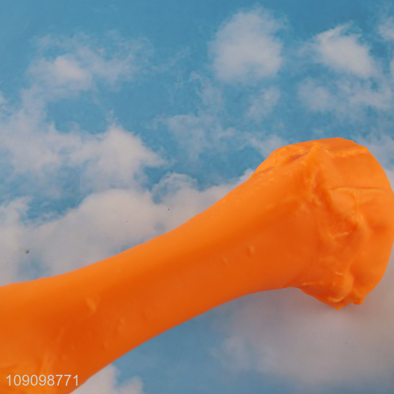 Hot Sale Squeaky Dog Toy Anti-Bite Bone Shape Dog Teething Toy