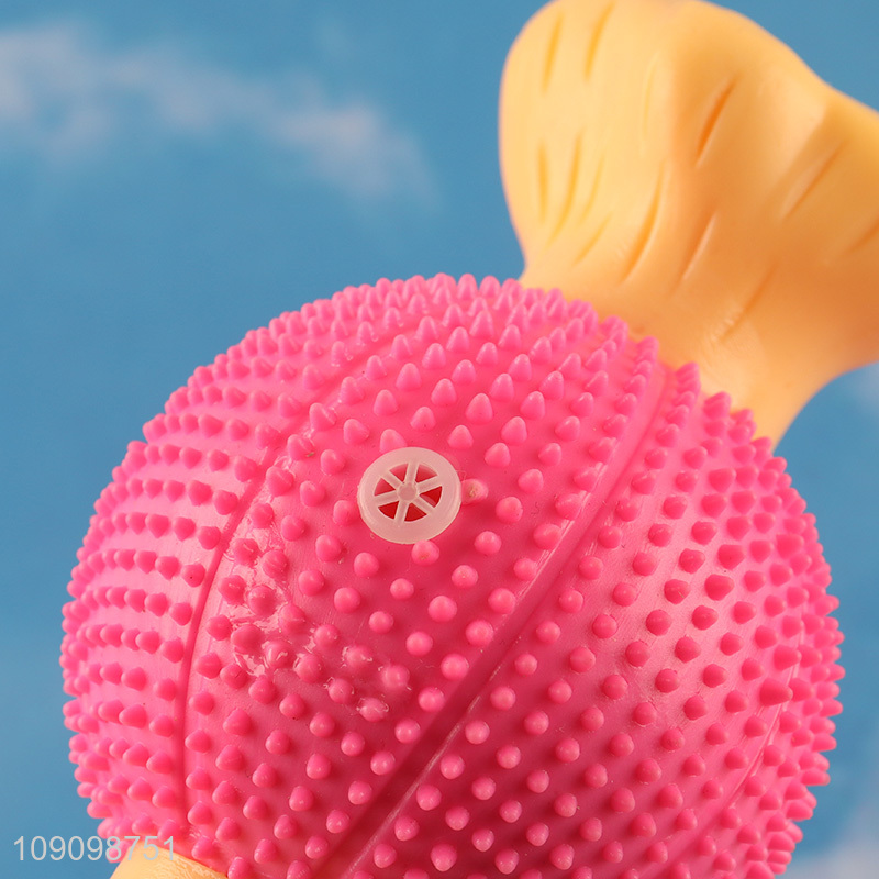 Factory Supply Squeaky Dog Toy Dog Chew Toy Teeth Cleaning Toy