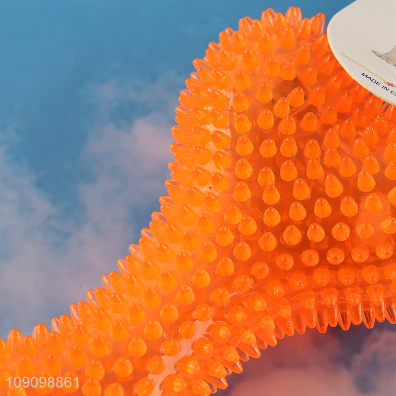 Factory Price Light Up Squeaky Dog Toy Dog Fetching Teething Toy