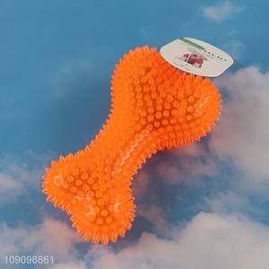 Factory Price Light Up Squeaky Dog Toy Dog Fetching Teething Toy