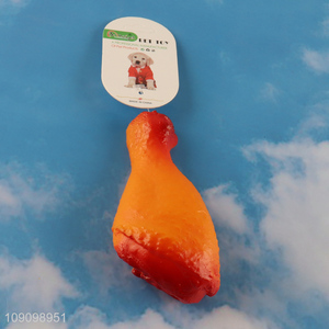 New Product Chicken Leg Shaped Dog Chew Toy Dog Teething Toy