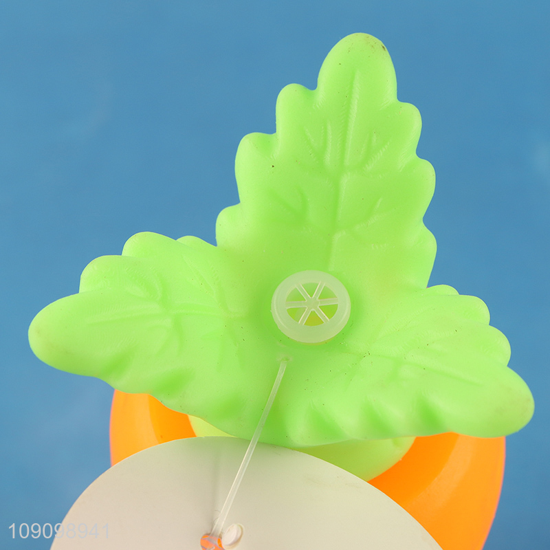 Factory Price Squeaky Dog Toy Carrot Shaped Dog Puppy Chew Toy