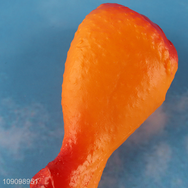 New Product Chicken Leg Shaped Dog Chew Toy Dog Teething Toy