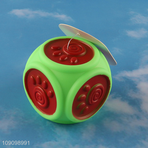 Promotional Bite Resistant Dog Ball Squeaky Dog Toy Fetch Dog Toy