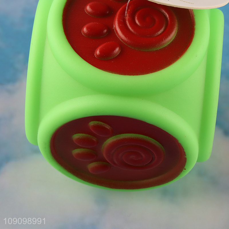 Promotional Bite Resistant Dog Ball Squeaky Dog Toy Fetch Dog Toy