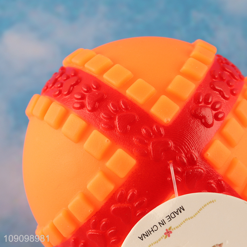 Good Quality Squeaky Dog Toy Ball Durable Safe Dog Ball for Teething