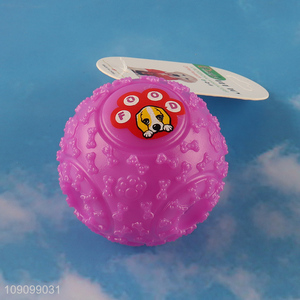 Low Price Squeaky Dog Toy Ball Dog Chew Toy Food Leakage Toy