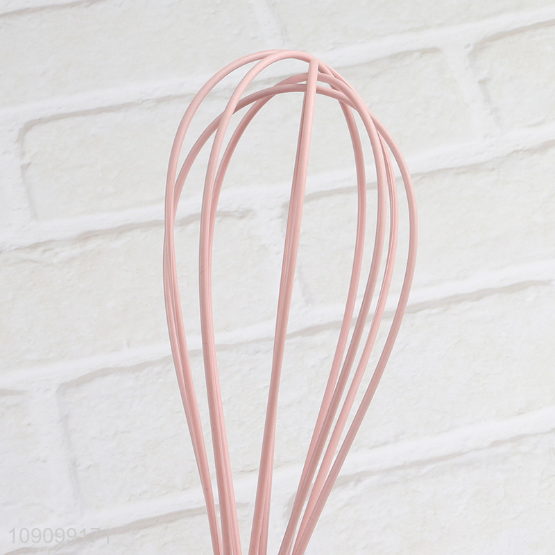 Factory price kitchen gadget egg whisk with stainless steel handle