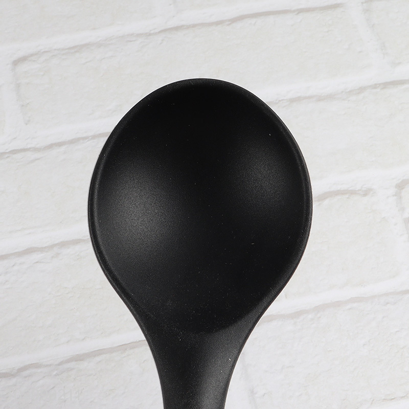 Factory supply household kitchen utensil basting spoon with wooden handle