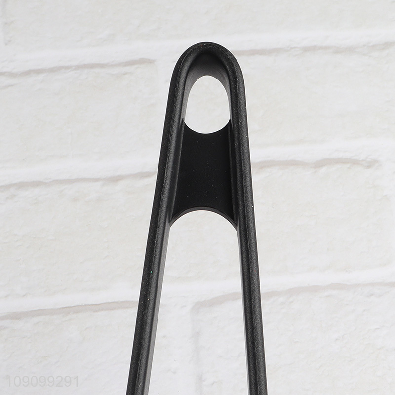 Top selling black silicone kitchen gadget food tongs food clips wholesale
