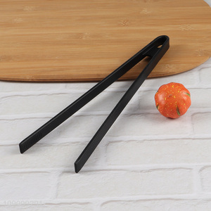 Top selling black silicone kitchen gadget food tongs food clips wholesale