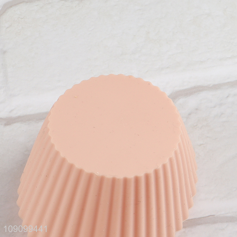 Good sale non-stick silicone baking tool cupcake mold wholesale