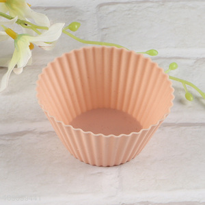 Good sale non-stick silicone baking tool cupcake mold wholesale