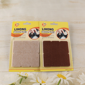 New Arrival 6PCS 4.5X3CM Non-Slip Non-Woven Furniture Pads Floor Protectors