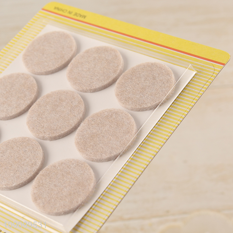Hot Selling 9PCS 2.8CM Non-Slip Non-Woven Furniture Pads Floor Protectors