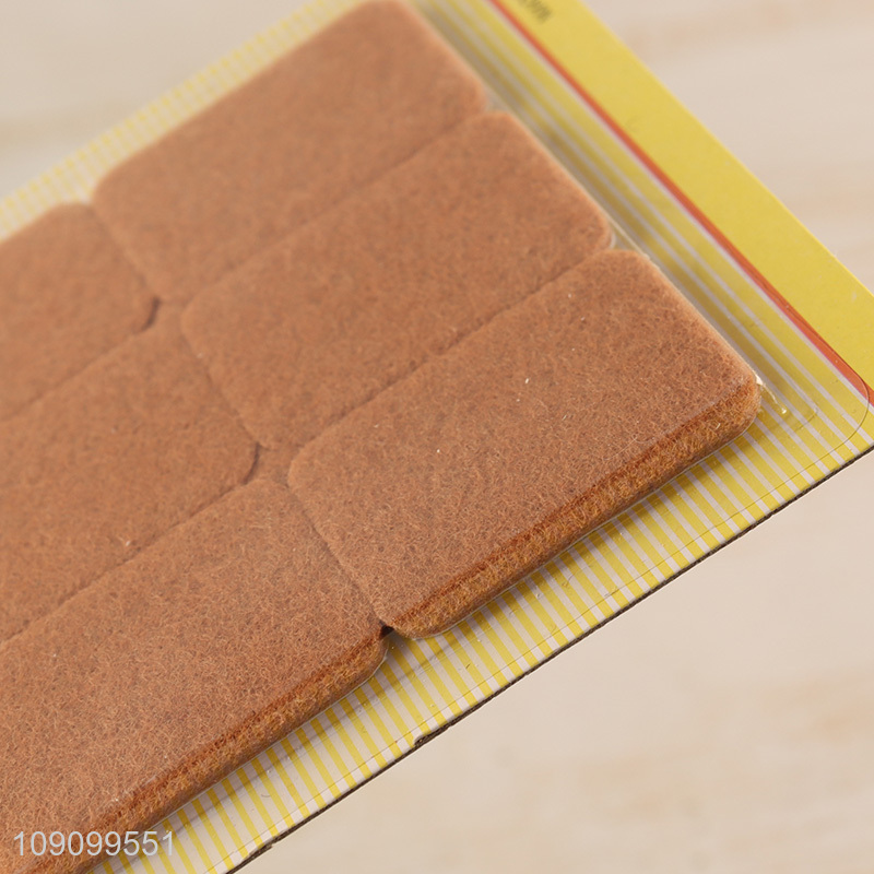 New Arrival 6PCS 4.5X3CM Non-Slip Non-Woven Furniture Pads Floor Protectors