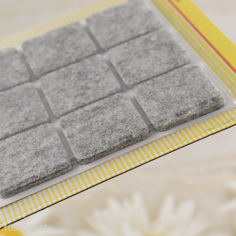 Good Quality 9PCS 3X3CM Non-Slip Non-Woven Furniture Pads Floor Protectors