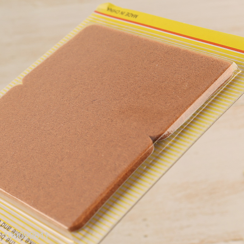 High Quality 2PCS 9X4.5CM Non-Slip Non-Woven Furniture Pads Floor Protectors