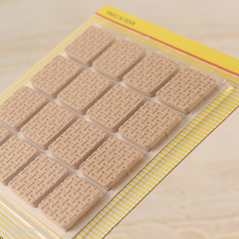 Factory Supply 16PCS 2X2CM Non-Slip EVA Foam Furniture Pads Floor Protectors
