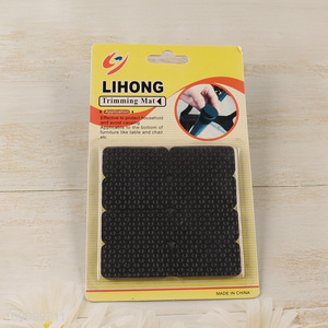 China Imports 8PCS 2.3X4.5CM Non-Slip EVA Foam Furniture Pads Floor Protectors