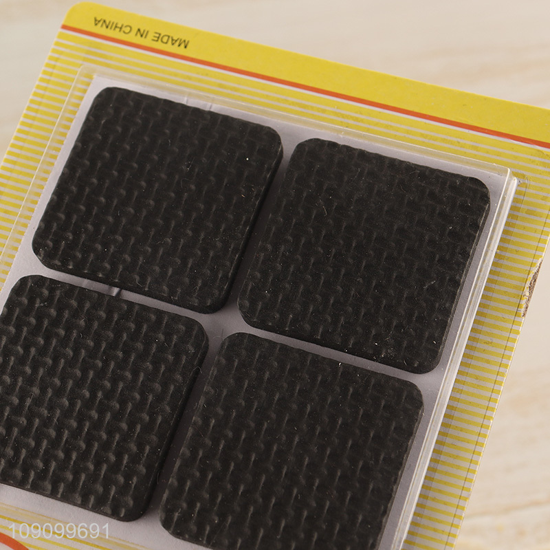 Factory Supply 4PCS 4X4CM Non-Slip EVA Foam Furniture Pads Floor Protectors