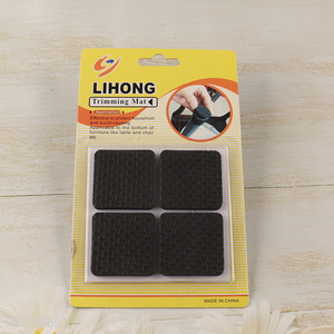 Factory Supply 4PCS 4X4CM Non-Slip EVA Foam Furniture Pads Floor Protectors