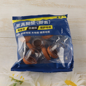 High Quality Non Slip Chair Leg Floor Protectors for Wood Tile Floors