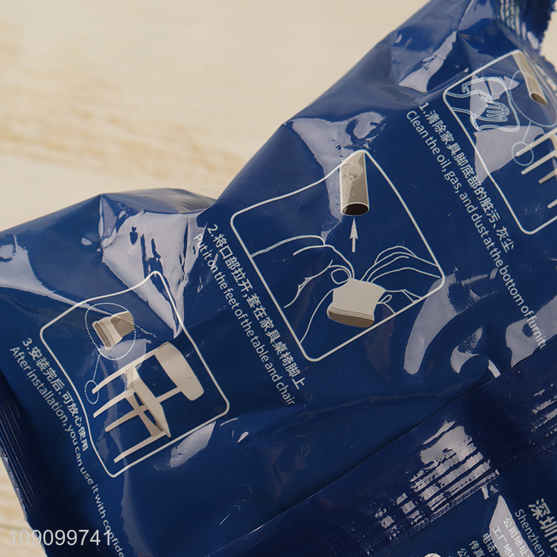 Factory Price Non Slip Chair Leg Floor Protectors for Hardwood Floors