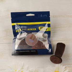 Hot Selling 4PCS Knitted Silicone Table Chair Leg Socks Floor Protectors