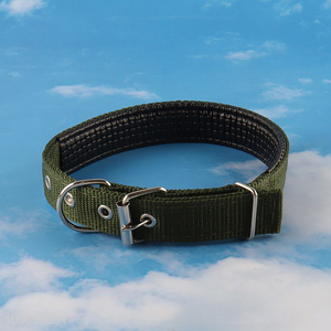 Wholesale Heavy Duty Adjustable <em>Dog</em> <em>Collar</em> Breathable Pet <em>Collar</em>