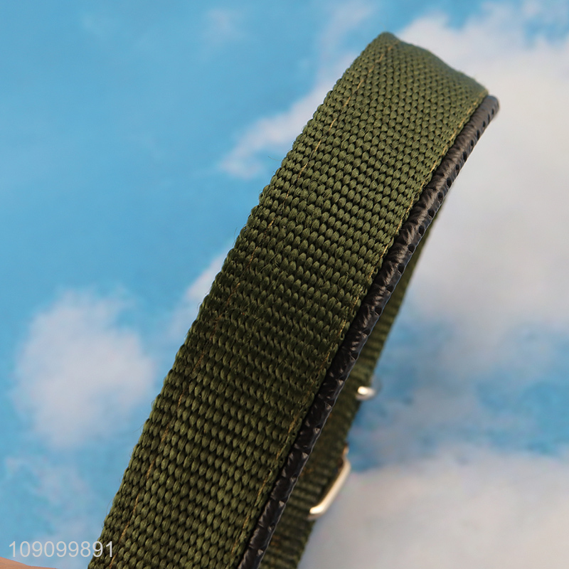 Wholesale Heavy Duty Adjustable Dog Collar Breathable Pet Collar