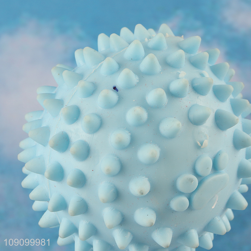 High Quality Squeaky Dog Toy Dog Spiky Ball for Medium Large Dogs