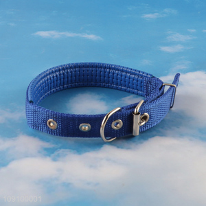 Factory Price <em>Dog</em> <em>Collar</em> Adjustable Pet <em>Collar</em> with Metal Buckle