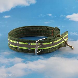 Factory Price Reflective <em>Dog</em> <em>Collar</em> Adjustable Breathable Pet <em>Collar</em>