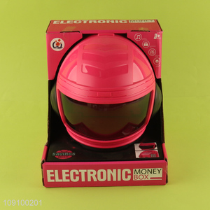 High Quality Helmet Piggy Banks Electronic Password Code Money Banks