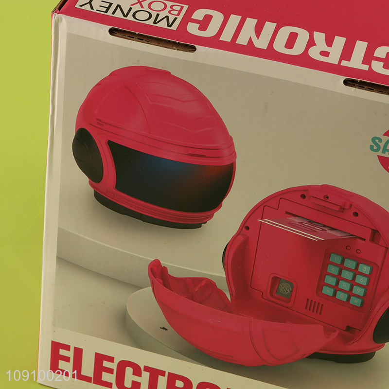 High Quality Helmet Piggy Banks Electronic Password Code Money Banks