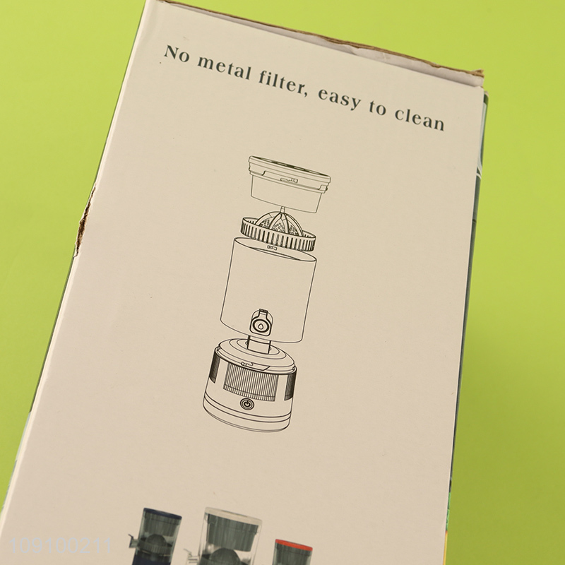 New Product Portable Electric Citrus Juicer USB Rechargeable Cordless Juicer