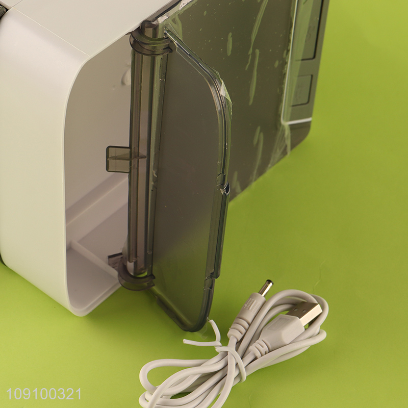 Factory Price USB Rechargeable Ice Fan Air Cooler with Led Night Light