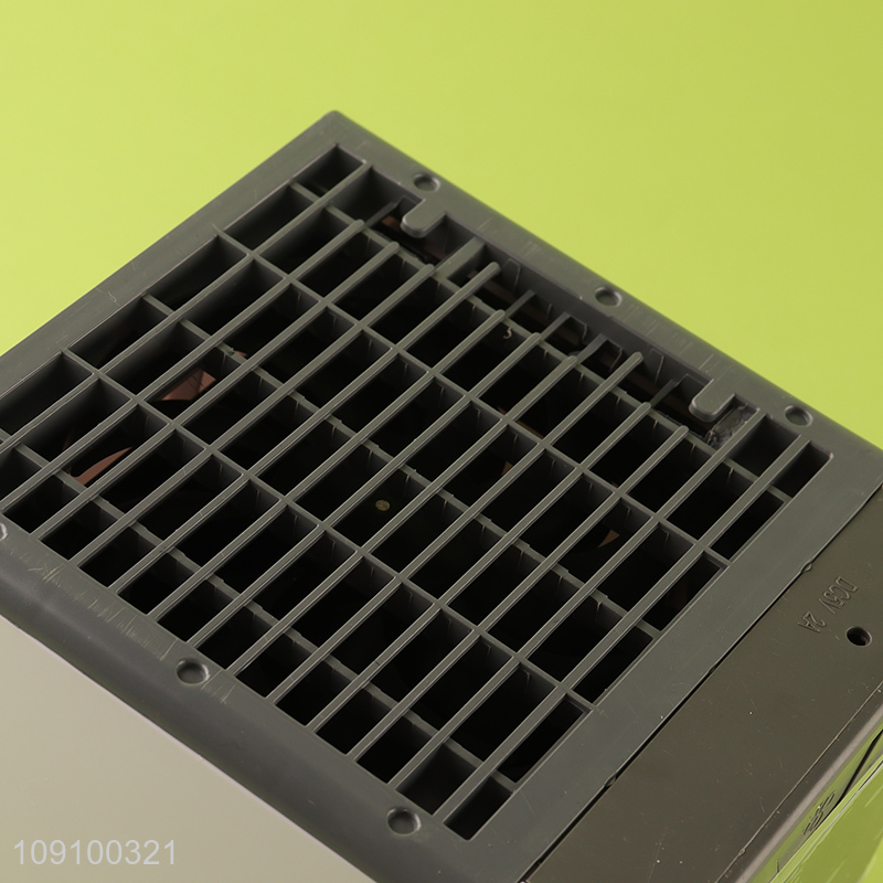 Factory Price USB Rechargeable Ice Fan Air Cooler with Led Night Light