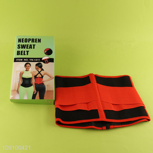 High Quality Neoprene Sweat Belt Waist Trimmer Sauna Waist Trainer