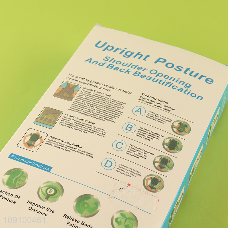 Good Quality Adjustable Posture Corrector Comfortable Back Straightener Support