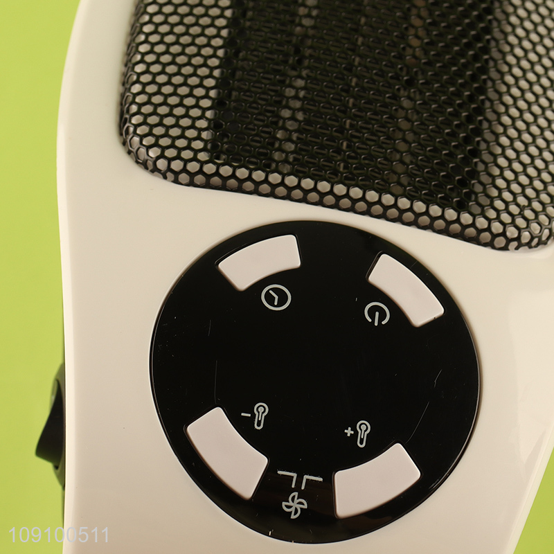 High Quality 500W Wall Outlet Electric Space Heater Portable Plug In Heater