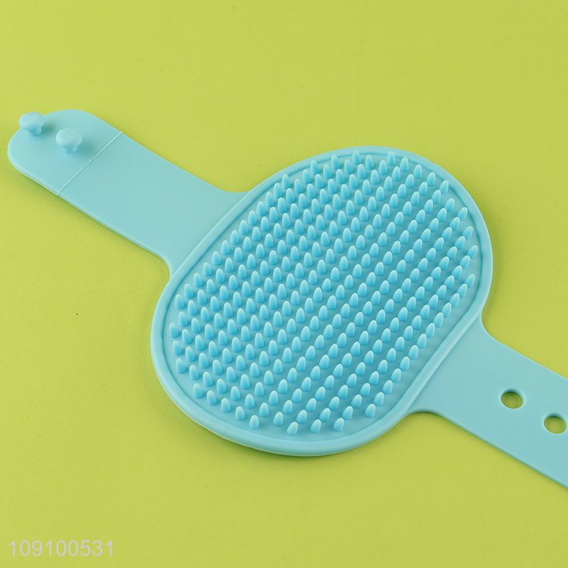 New Arrival Electric Dog Shampoo Dispenser with Silicone Bath Brush