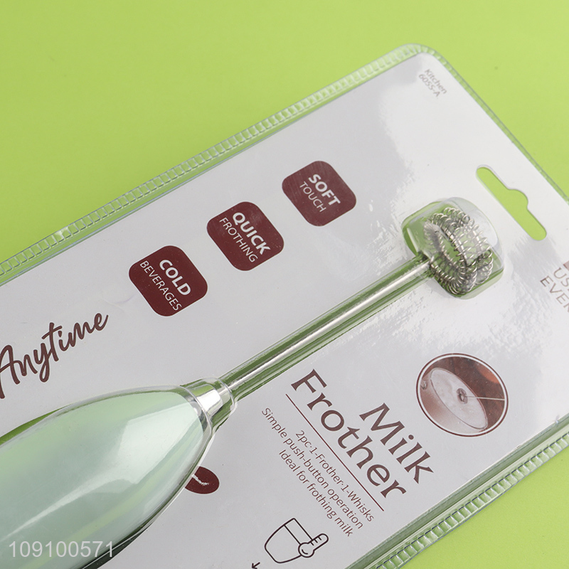 New Product 3-Speed Battery Operated Electric Handheld Milk Frother